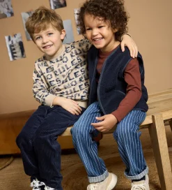 Minymo Fleecevest - Teddy - Parisian Night