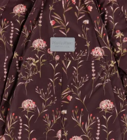 Minymo Flyverdragt - Catawba Grape m. Blomster