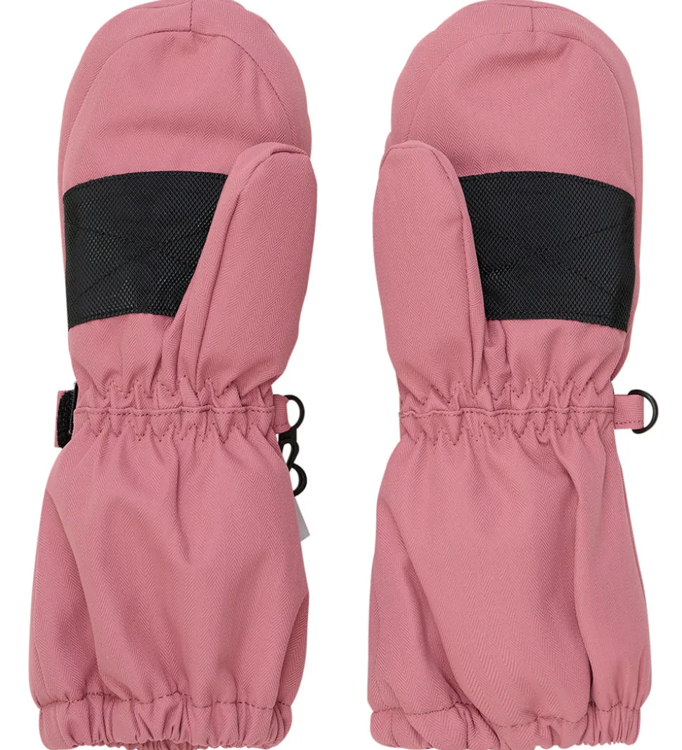 Minymo Handsker m. Fleece - Withered Rose