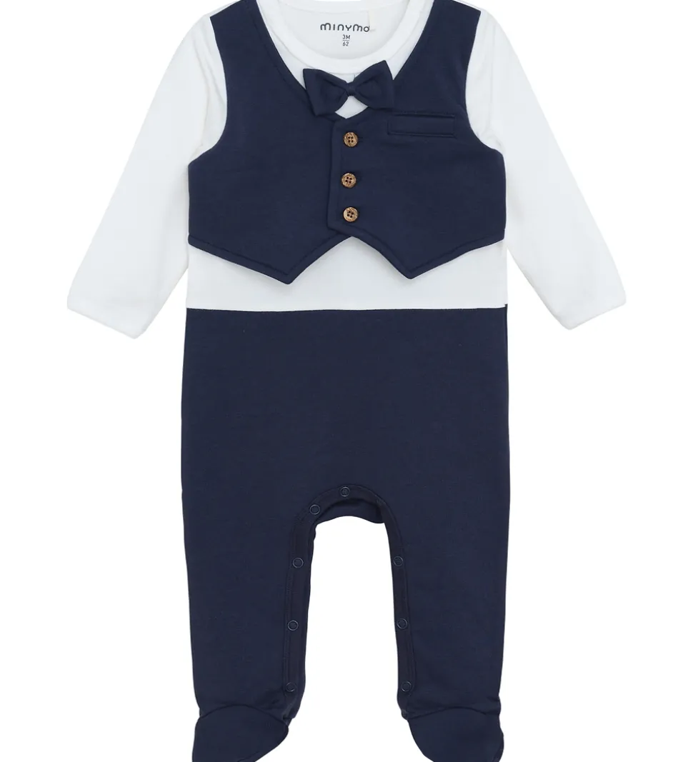 Minymo Heldragt m. fødder - Parisian Night