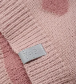 Minymo Hue - Strik - Misty Rose m. Hjerter/Kvast