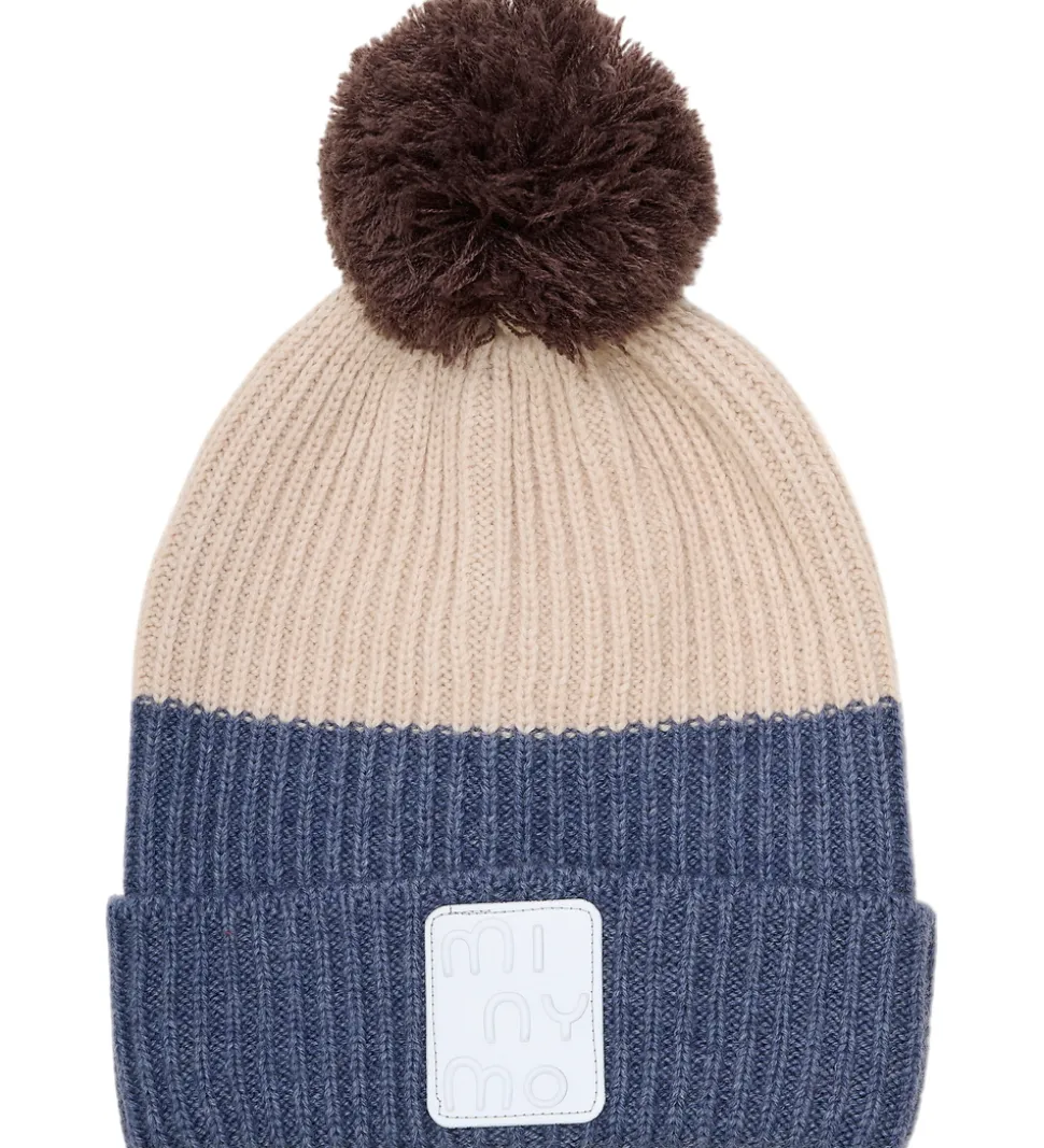 Minymo Hue m. Fleece - Uld/Akryl - Parisian Night m. Kvast