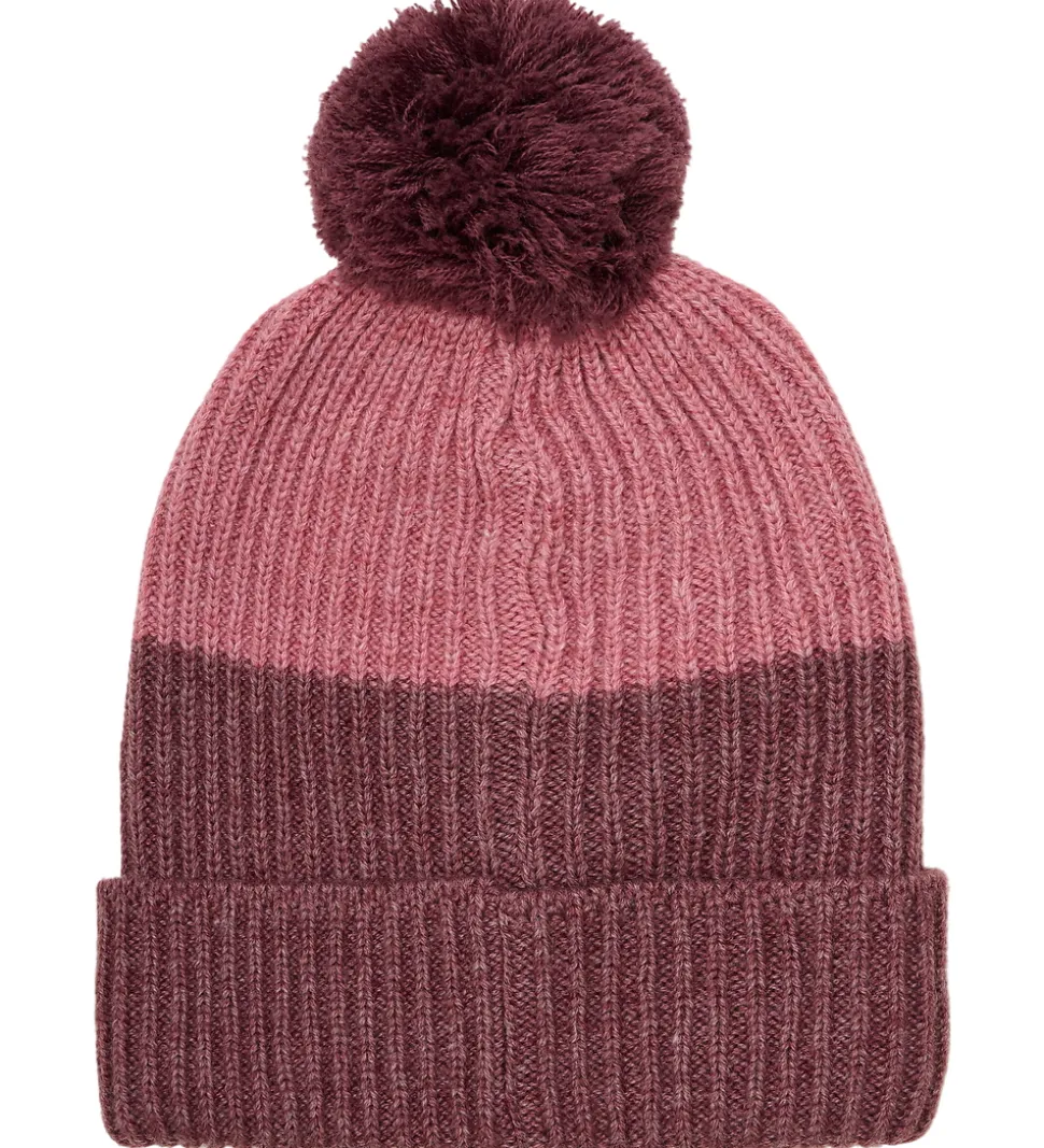 Minymo Hue m. Fleece - Uld/Akryl - Catawba Grape m. Kvast