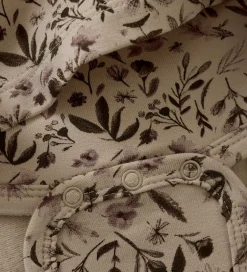 Minymo Kjolebody l/æ - AOP - Smoke Gray