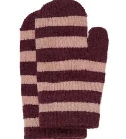 Minymo Luffer - 3-pak - Uld - Strik - Catawba Grape