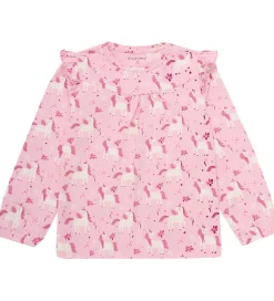 Minymo Nattøj - 2-delt - AOP - Bleached Mauve