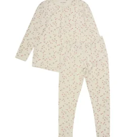 Minymo Nattøj - 2-delt - Viskose - Dusty Ceder