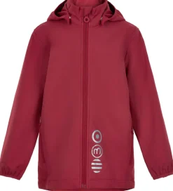 Minymo Softshelljakke - Deep Claret