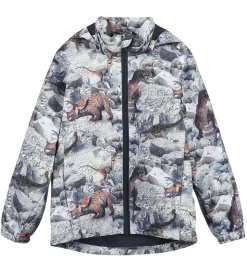 Minymo Sommerjakke - Blue Nights m. Dinosaurer