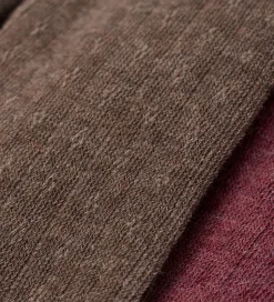 Minymo Strømpebukser - 2-pak - Deco Rose