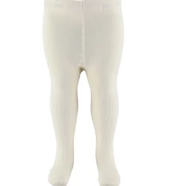 Minymo Strømpebukser - 2-pak - Ash Rose m. Blomster