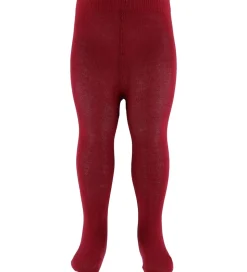 Minymo Strømpebukser m. Blonder - Rio Red