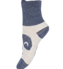 Minymo Strømper - 2-pak - Blue Nights m. Pandaer