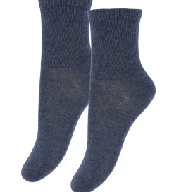 Minymo Strømper - 2-pak - Blue Nights Melange