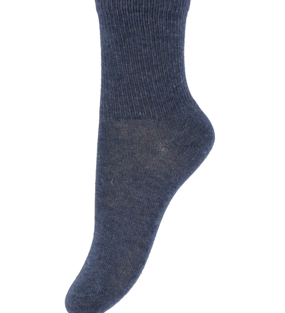 Minymo Strømper - 2-pak - Blue Nights Melange