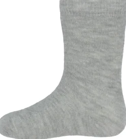 Minymo Strømper - 2-pak - Light Grey Melange