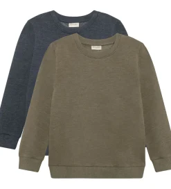 Minymo Sweatshirts - 2-pak - Vetiver