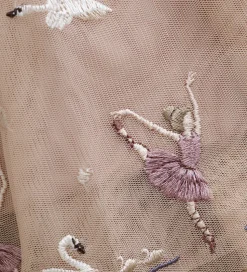 Minymo Tylnederdel - Shadow Gray m. Broderi