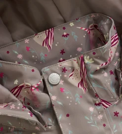 Minymo Vinterjakke - AOP - Roasted Cashew