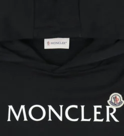 Moncler Hættetrøje - Sort m. Hvid