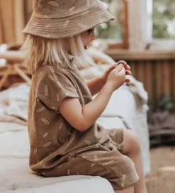 Monsieur Mini Sommerdragt - Terry - Bronze m. Baguettes