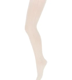 MP Strømpebukser - Uld - Rib - Ecru