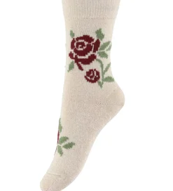 MP Strømper - Rosa - Glitter - Cream