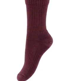 MpP Strømper - Rib - Uld - Neo - Grape Skin