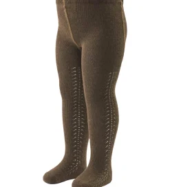 Müsli Strømpebukser - Lace - Bark