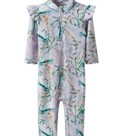 Name It Badeheldragt - NmfZila - UV40+ - Orchid Bloom