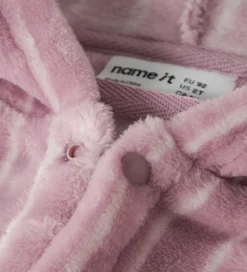 Name It Badekåbe - Velour - NmfRose - Keepsake Lilac