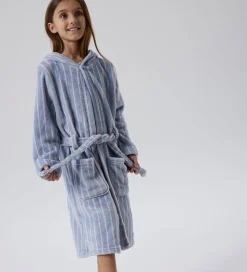 Name It Badekåbe - Velour - NkfRose - Kentucky Blue