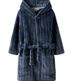 Name It Badekåbe - Velour - NmmRacer - Flint Stone