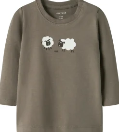 Name It Bluse - NbmVobbi - Walnut/Sheep