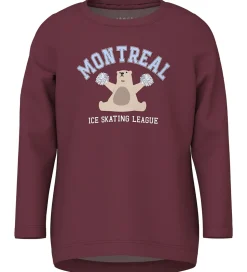 Name it Bluse - NmfVix - Burgundy/Montreal