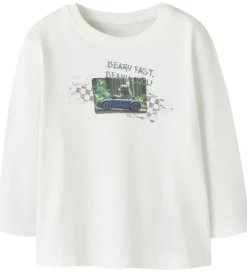 Name It Bluse - NmmVoto - Cloud Dancer/Bear Car