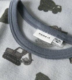 Name It Bluse - Uld - NmmWillow - Micro Chip/WORKING MACHINES