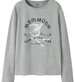 Name It Bluser - NkmVux - 2-Pak - Grey Melange/Bistro Green Adve