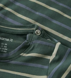 Name It Body l/æ - NbmVroels - Bistro Green/Stripes