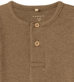 Name It Body l/æ - Rib - NbmKab - Toasted Coconut/Melange