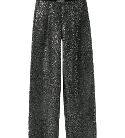 Name It Bukser - NkfSura - Sort m. Glimmer