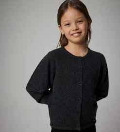 Name It Cardigan - Strik - NkfSaluna - Dark Grey Melange