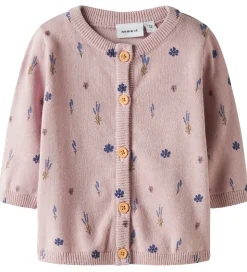 Name It Cardigan - Strik - NbfOhio - Burnished Lilac