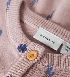 Name It Cardigan - Strik - NbfOhio - Burnished Lilac