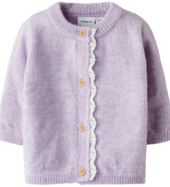 Name It Cardigan - Strik - NbfRikimmi - Keepsake Lilac