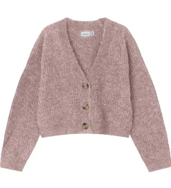 Name It Cardigan - Strik - Noos - NkfHolly - Deauville Mauve
