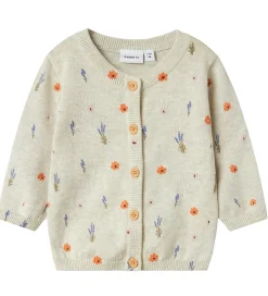 Name It Cardigan - Strik - NbfOhio - Peyote Melange