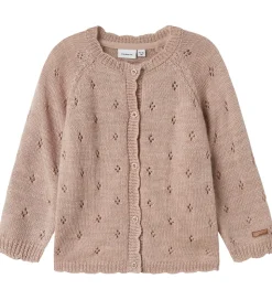 Name It Cardigan - Uld - Strik - NmfWrilla - Shadow Gray
