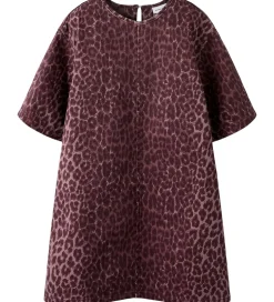 Name It Denimkjole - NkfLeo - Burgundy/Leo