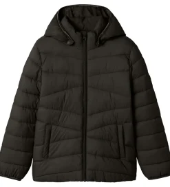 Name It Dynejakke - NkfMarble - Sort